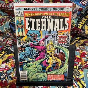 The Eternals #8 (1977) - Kirby Classic Featuring Karkas Debut